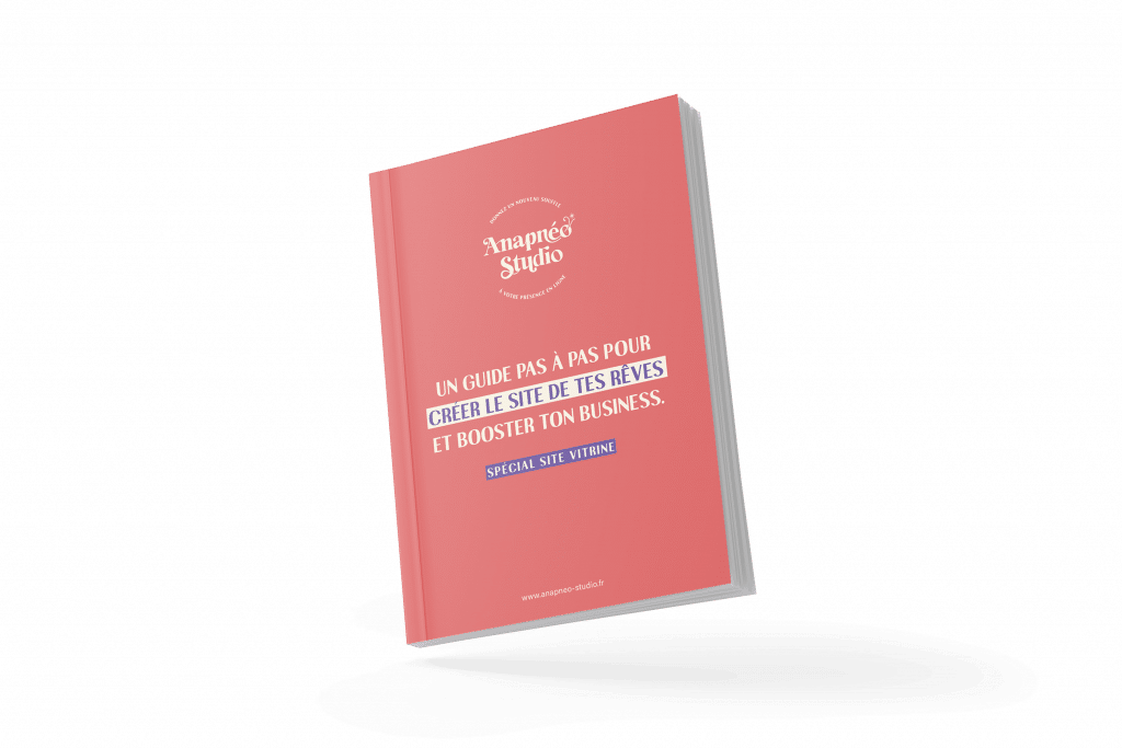 Couverture du ebook gratuit "Un guide pas à pas pour créer le site de vos rêves et booster votre business"