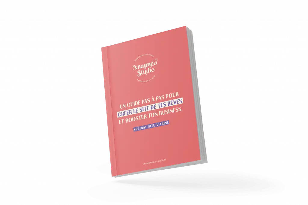 Couverture du ebook gratuit "Un guide pas à pas pour créer le site de vos rêves et booster votre business"